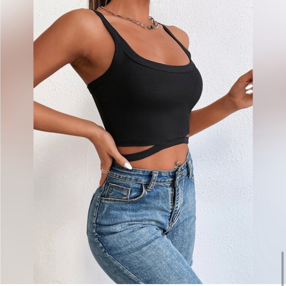 Sexy Cropped Cami Top